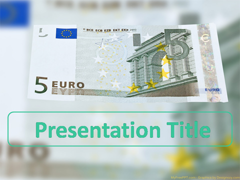 Money Stack PowerPoint Template
