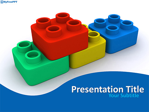 Building Blocks PowerPoint Template