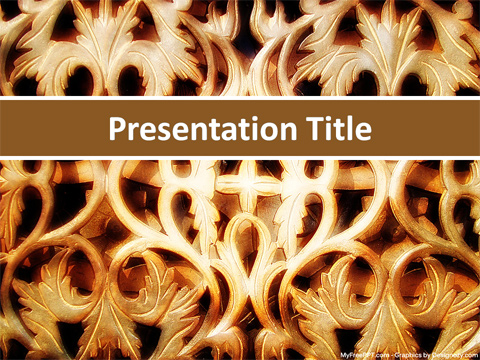 Carved PowerPoint Template