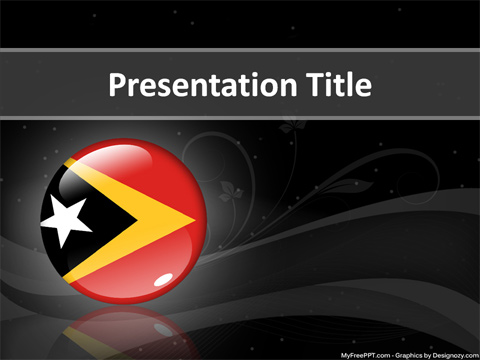 East_Timor PowerPoint Template