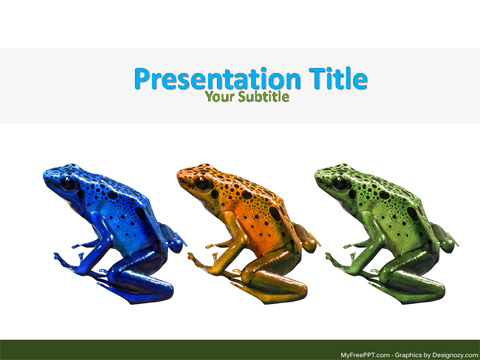 Frog PowerPoint Template