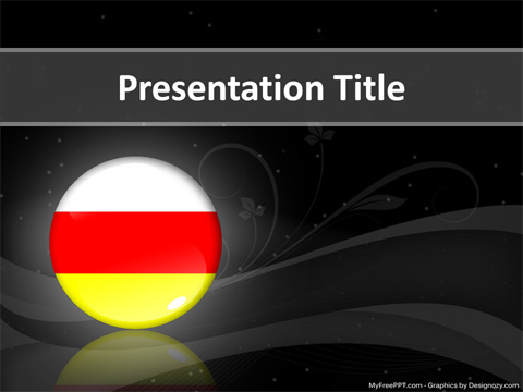 South Ossetia PowerPoint Template
