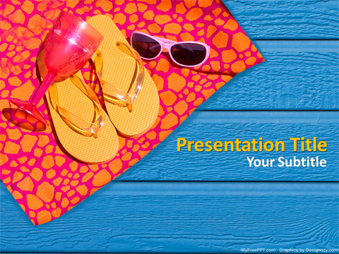 Summer Holiday PowerPoint Template
