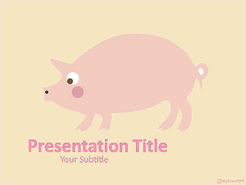 Pig PowerPoint Template