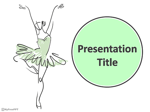 Free Ballet Dance Powerpoint Template Download Free Powerpoint Ppt