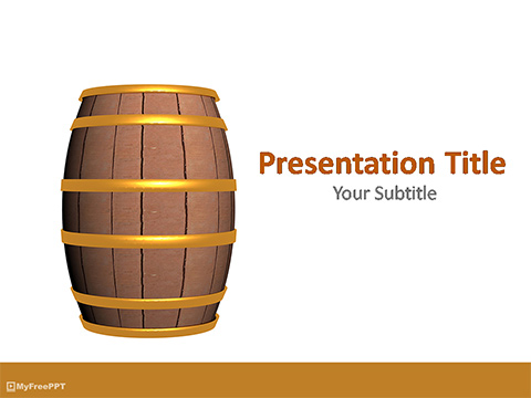 Barrel PowerPoint Template