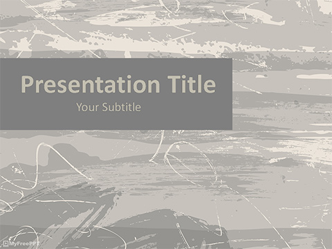 Scratchy Surface PowerPoint Template