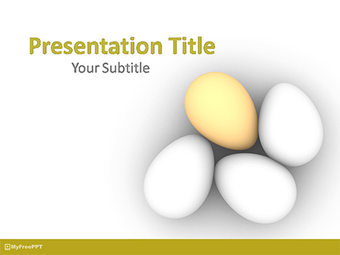 Unique Egg PowerPoint Template